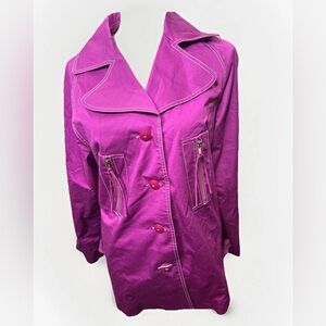 Tyler Boe • belted  • Women • Size 8 • purple • Trench • Stylish • Coat